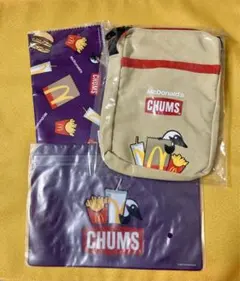 マクドナルド　2023  チャムス　コラボ　3点セット　非売品