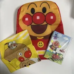 アンパンマン リュック　ハンカチ　ポチ袋　まとめ売り　グッズ　アサヒ飲料　他