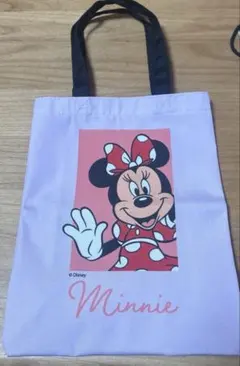 ミニー・デイジー ミニトートバッグ 薄紫　エイブル　非売品