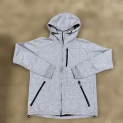 beams グレー フード付き ジャンパー