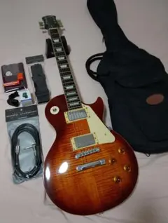 Epiphone les paul STANDARD ハニーバースト 美トラ杢 - メルカリ