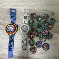 《値段相談受付中！》DX妖怪ウォッチ 初代&零式 2個セット 大量メダルセット