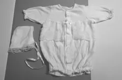 ベビー　セレモニードレス（ベビードレス）帽子つき