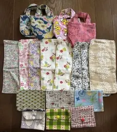 オーダー】ケイ様 ポケットティッシュケース 絆創膏ポケット付き 2点