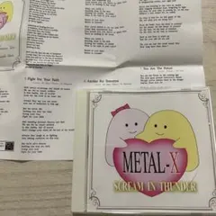 METAL-X / SCREAM IN THUNDER【ジャパメタCD】