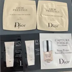 【DIOR サンプルまとめ売り】プレステージ／カプチュール／下地 試供品セット