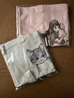 ☆未使用☆ヒグチユウコ 大判 ブランケット 猫グッズ ヒグチユウコxホルベイン2024 ミニメモ帳 ねこたち 全4種セット