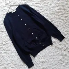 KUMIKYOKU クミキョク (2) シルクブレンドニットカーディガン 長袖