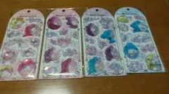 サンリオ ウォーターシール 4枚セット キティ マイメロ クロミ シナモ