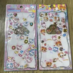 ジュエルプチドロップシール　平成キャラ　ハッピーマーチ　ハムハムcafe