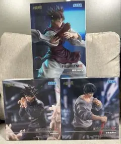 【新品未開封】呪術廻戦（伏黒恵.伏黒甚爾. 脹相）フィギュア