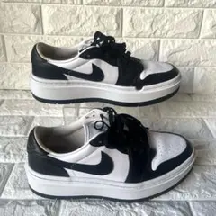 NIKE エア ジョーダン 1 エレベート LOW 25.5cm ホワイブラック