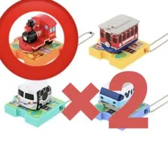 ディズニーリゾート 乗り物カプセルトイ 2個セット