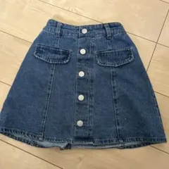 ピンクラテ スカート インパン付き s