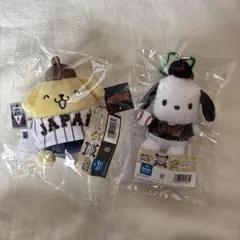 タイトーくじ 侍ジャパン サンリオ D賞 ポムポムプリン C賞 ポチャッコ