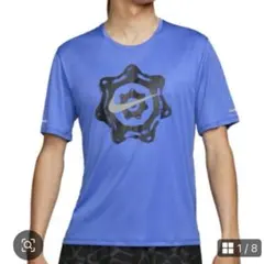 NIKE ナイキ　メンズ　M 半袖　Tシャツ　ランニング　青　ドライ　速乾