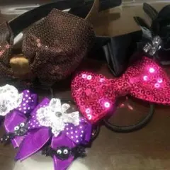 カチューシャ&ヘアゴム　4点 まとめ売り