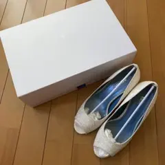 BENIR ベニル　オープントゥウエディングヒール 7cm