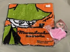 ハンカチ タオル　ムーミン MOOMIN スナフキン　ぬいぐるみ　リトルミィのサムネイル