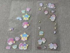 サンリオ えらんでシール帳　シール リトルツインスターズ　キキララ