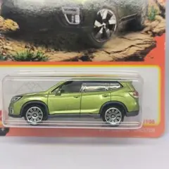 マッチボックス　2019　スバル　フォレスター　緑
