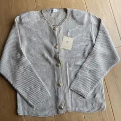 カーディガンニットケーブル編み