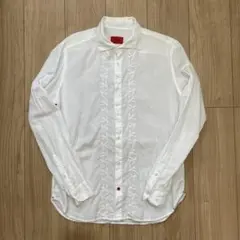 ISAIA シャツ 綿麻 Size.38のサムネイル
