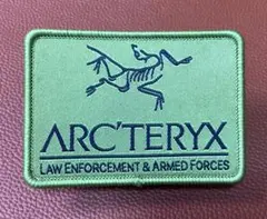 ARC'TERYX LEAF ワッペン ブラックパッチ ベルクロ - メルカリ
