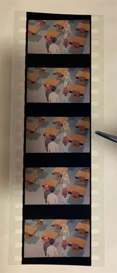 1-05）五等分の花嫁　入場特典　生コマフィルム【二乃・三玖・四葉・フータロー】