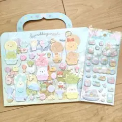【正規品】ぷにぷに　すみっコぐらし　シールバッグ　ふにふに　グリッターシール