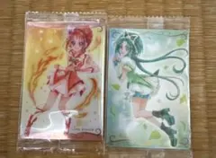 プリキュア　ウエハース　キュアルージュ　キュアミント