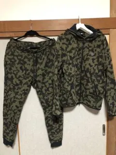 NIKE テックフリース　希少カモフラXL美品