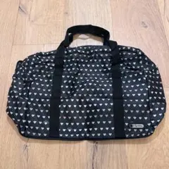 LESPORTSACレスポートサック　キャリーケースバッグ　ハート柄 希少 新品 LeSportsac レスポートサック スーツケース キャリーバッグ