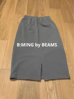 ビーミングバイビームス　タイトスカート　カーキ