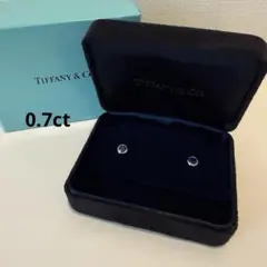TIFFANY & Co. バイザヤード サファイアピアス 0.7カラット 美品 
