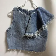ZARA デニムトップス