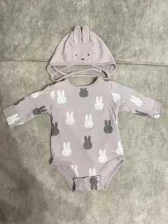 petitmain ミッフィー ロンパース　帽子つき 70サイズ