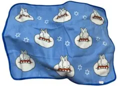 ミッフィー ブランケット すやすや 青 フジパン 非売品