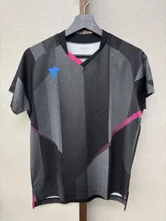 VICTAS ビクタス 卓球ウェア S ブラック/ピンク　美品 卓球ユニフォーム