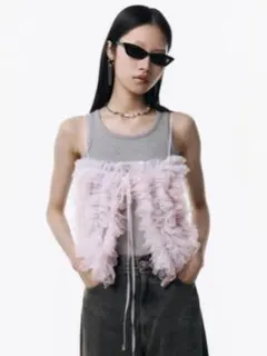 JOSE MOON CUTSEW LACE ZIPUPカットソーレースジップ - メルカリ