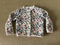 プチバトー　花柄　動物　ブルゾン　女の子