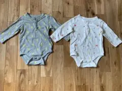 babyGAP 長袖ロンパース２枚組（80cm）