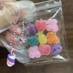 スクイーズ フルーツグミパラダイス ショリショリ 微粒子なお砂糖ザラメ