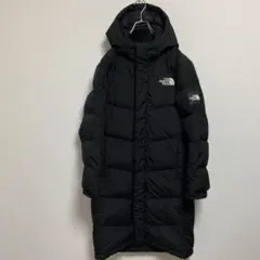 ノースフェイスマット　ホワイトレーベル　エクスプローリングダウンコート　黒　S