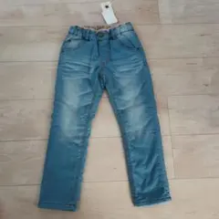 新品Daddy Oh Daddy あったか裏起毛デニムパンツ 120cm