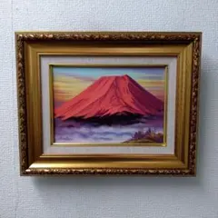 赤富士 絵画 梅木愛子 - メルカリ