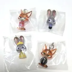 ズートピア2 めじるしアクセサリー 全4種 セミコンプリート まとめ売り②