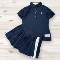 限定品/美品★フィラ テニス セットアップ M 紺 楽天ジャパンオープン 希少のサムネイル