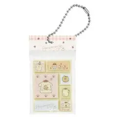 サンリオキャラクターズ タイルシールミニチュアチャーム ポムポムプリン