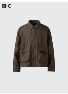 コットンショートブルゾン